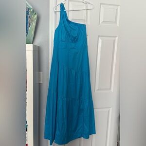 Lilly Pulitzer Strapless Turquoise Dress